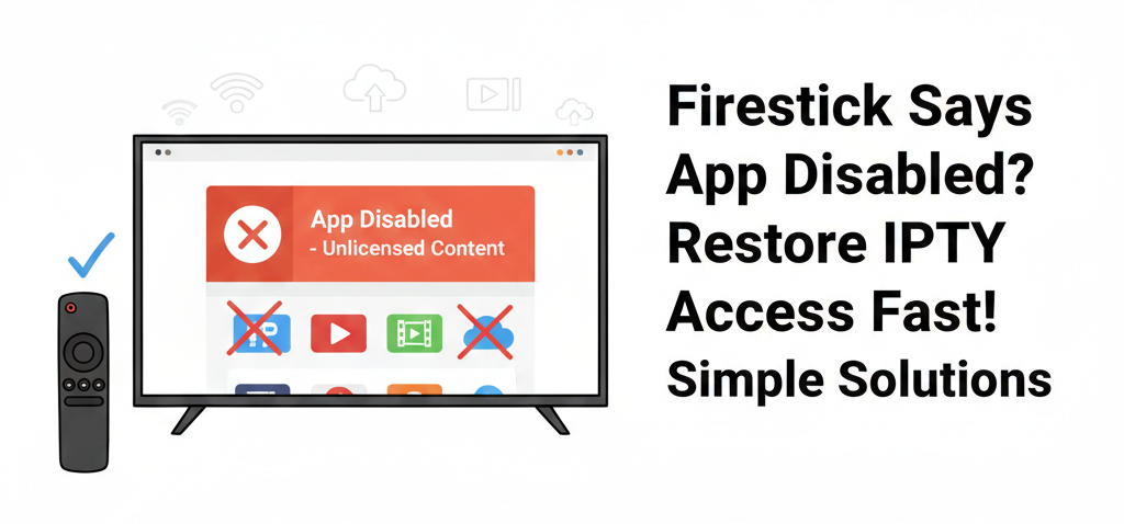 Firestick App Disabled