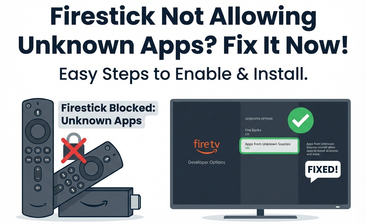 Firestick Not Allowing Unknown Apps