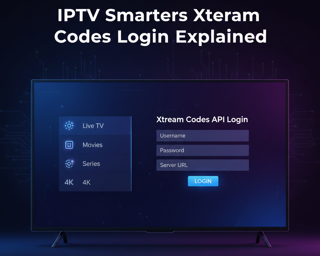 IPTV login guide