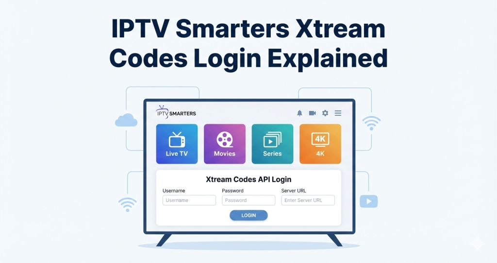 IPTV Smarters Xtream Codes Login