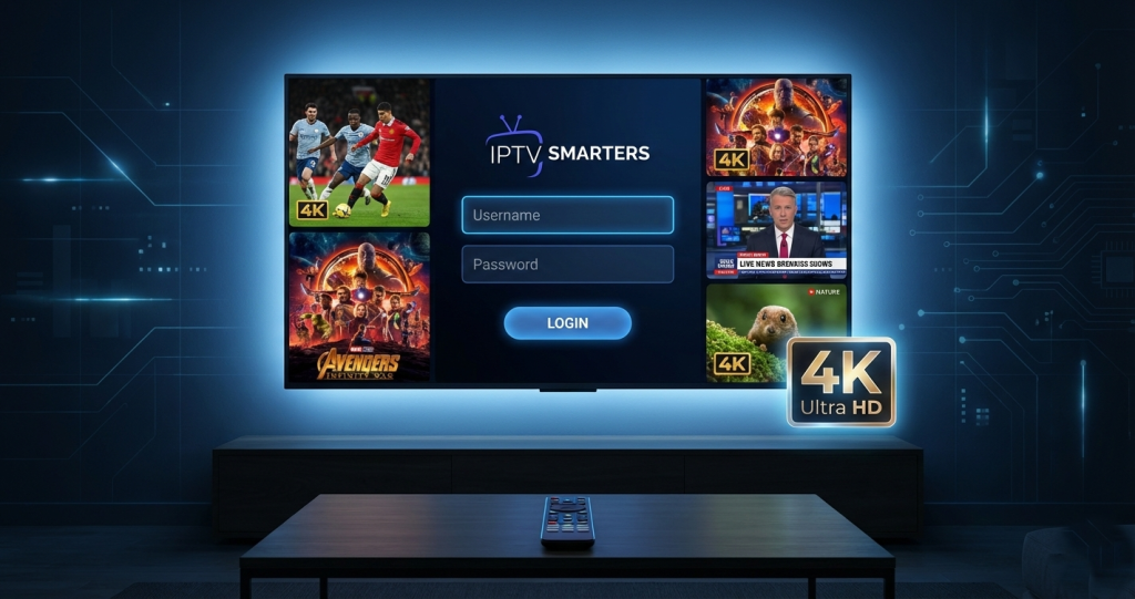 IPTV Smarters Username and Password:
